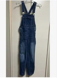 デニムブルー オーバーオール Mサイズ 150cm