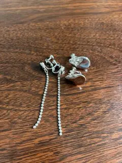 シルバー　イヤリング2種セット 揺れる