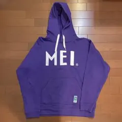 MEI パーカー　紫　L パープル