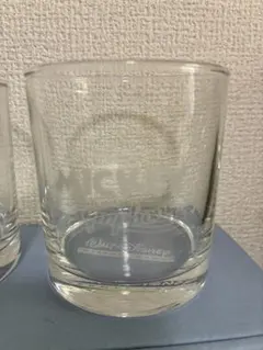 ディズニーミッキーグラス 2個セット　intelロゴ入り