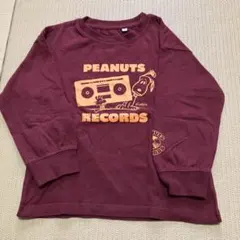 PEANUTS RECORDS 長袖カットソー 110