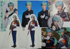 一期一振　刀ミュ　缶バッジ　ブロマイド　紙製スタンド　カード
