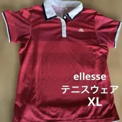 ellesse エレッセ テニスウェア ポロシャツ ピンク XLのサムネイル