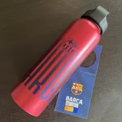 FCバルセロナ 公式アルミボトル 赤