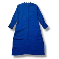 WEEKEND MaxMara マックスマーラ 長袖ワンピース ブルー 38