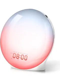 OSTONG Sunrise Alarm Clock 目覚まし時計 LEDライト