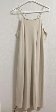 Kastane キャミワンピース ベージュ フリーサイズ
