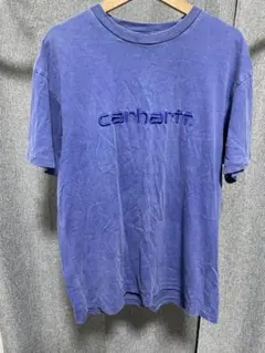 Carhartt WIP ロゴ刺繍 Tシャツ ブルー Mサイズのサムネイル