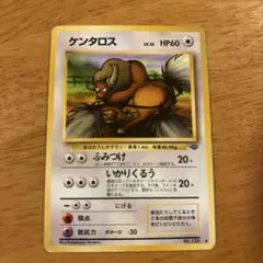 ポケモンカード ケンタロス 旧裏面
