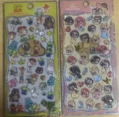 プチドロップステッカー　トイ・ストーリー　プリンセス