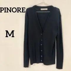 PINORE COORDINATE 長袖カーディガン ダークブルー