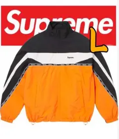 Supreme Logo Taping Track Jacket Orange - メルカリ