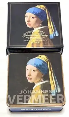 フェルメール 真珠の耳飾りの少女展 アンリ・シャルパンティエ 中之島ラスク　2点