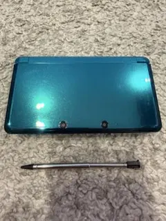 【比較的美品】ニンテンドー3DS アクアブルー 動作確認済み タッチペン付属