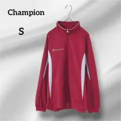 Championチャンピオン　トラックジャケット ジャージ　赤　Sのサムネイル
