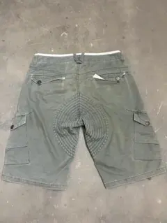 DIESEL カーゴショートパンツ ジョーツ　y2k 00s 古着　膝下　平成のサムネイル
