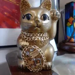 キラキラ招き猫 ゴールド♡ キラキラ招き猫 ゴールド♡ - メルカリ