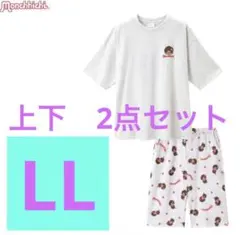 【新品】モンチッチ ルームウェア　 Tシャツ＆パンツ　上下セット LL しまむらのサムネイル
