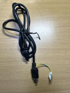 3ピン ミッキー型 電源ケーブル アース線付き