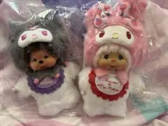 チムタン×マイメロディー＆モンチッチ×クロミ キーチェーン 2体セット