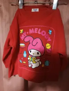 My Melody 赤 トレーナー　１００