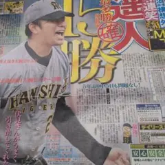 ソフトバンク ダイエー ホークス 王貞治『王さん ありがとう』企画新聞2頁大‼ ソフトバンク ダイエー ホークス 王貞治監督『王さん ありがとう』企画