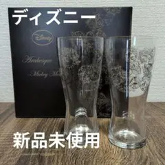 【新品未使用】Disney Arabesque Mickey Mouse グラス