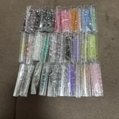 多色プラスチックビーズセット 収納ケース付き