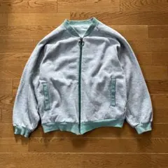 デメトレ usa 80s 90s スウェットブルゾン ジップカーディガン