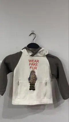 わさび様確認ページフード付きパーカー WEAR FAKE FUR