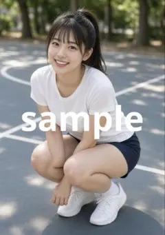 AI美女 グラビア写真 スポーツウェア No.117