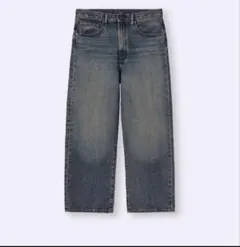 バギージーンズ　GU 完売品　絶版品　ダークブルー　ヴィンテージ