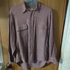 ADAMSON チェック柄 長袖シャツ