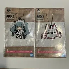一番くじ 勝利の女神:NIKKE アクスタ ラバーチャーム 2点セット - メルカリ