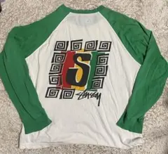 Old stussy ステューシー　Raglan Sleeve ラスタ　ラグラン