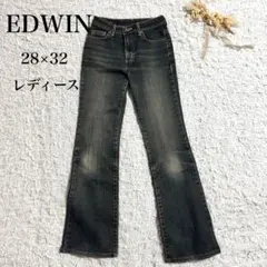 エドウィン フレア デニム パンツ フレックス 28×32 日本製 ブーツカット