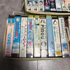 アニメ・映画 VHSビデオテープ 大量まとめ売りセット　バラ売り可