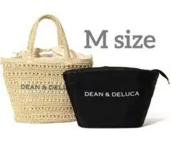 DEAN & DELUCA BEAMS クロッシェバスケットバッグ Mサイズ