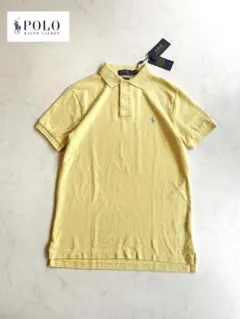 タグ付♪POLO RALPH LAUREN 現行タグ 半袖 ポロシャツ イエロー