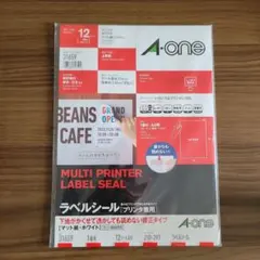 A-one MULTI PRINTER LABEL SEAL 11枚