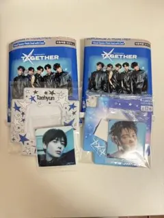 TXT バンダイ ビジュアルスクエアフォトシールケース テヒョン2点セット