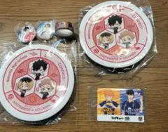 くら寿司　ハイキュー　コラボ　皿　缶バッチ