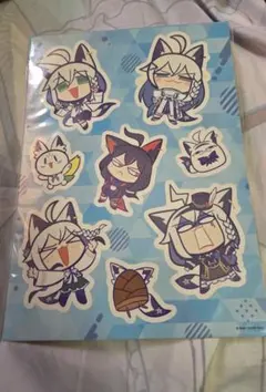 ホロライブ 白上フブキ 誕生日2022 ステッカー