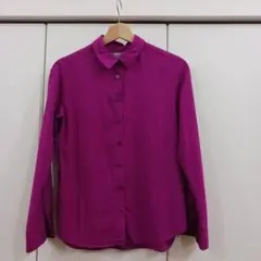 UNIQLO☆長袖シャツ☆M☆パープル