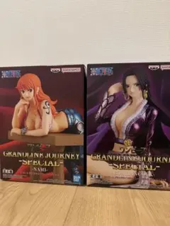 ワンピース　ナミ　ハンコック　2体セット