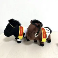 サラブレッドコレクション マスコット　フサイチコンコルド　エイシンフラッシュ