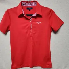 Callaway 赤 ポロシャツ レディース　美品