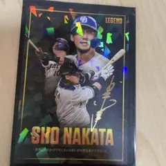 プロ野球チップス2026中田翔 LEGENDカード サイン入り - メルカリ