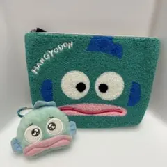 ハンギョドン　ポーチ　カラビナ　サガラポーチ　サンリオ　エモきゅん　コインケース