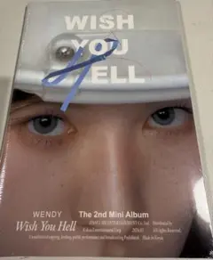 【新品未開封】WENDY Wish You Hell Photo book